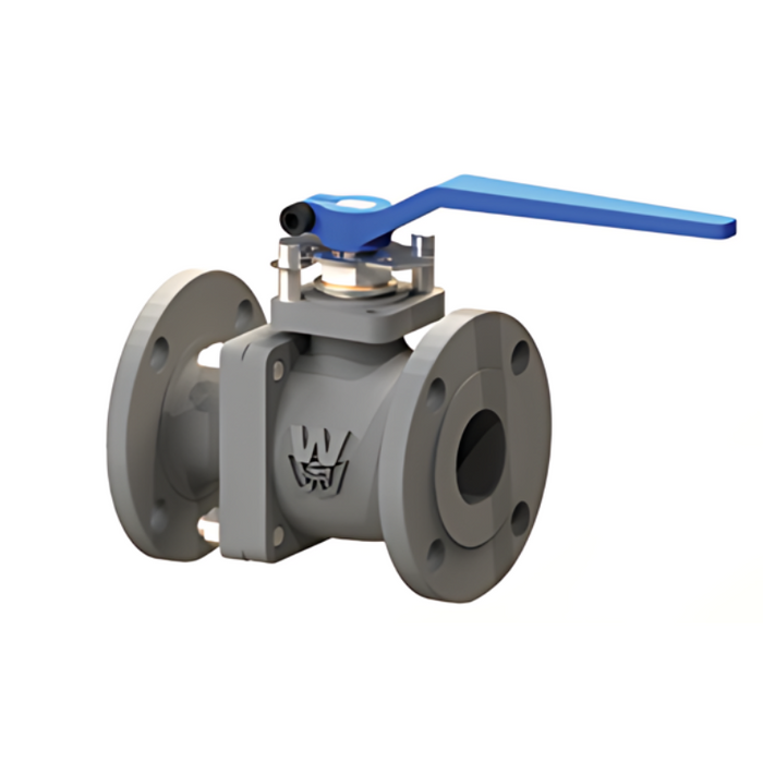 FLOATING BALL VALVE 2 PC BODY