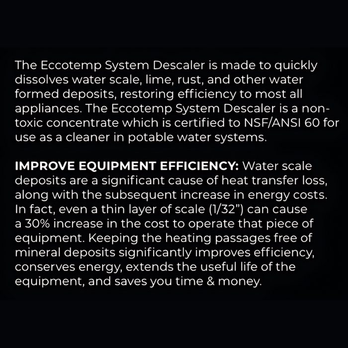 EZ-Descale Biodegradable Descale Solution